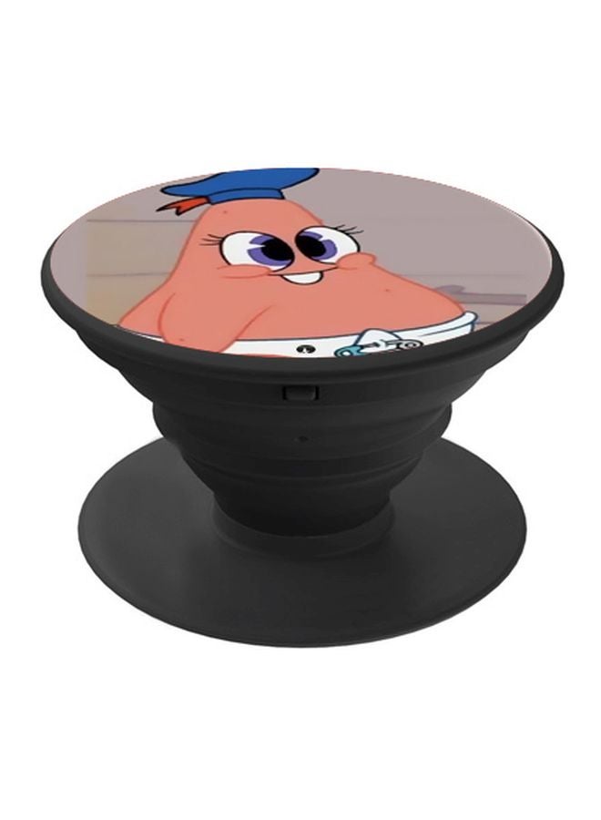 BP Patrick Star Printed Pop Socket Phone Holder Brown/White/Blue - Image 1