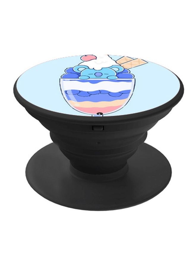 BP Ice Cream Printed Pop Socket Phone Holder Pink/Blue/Black - Image 1