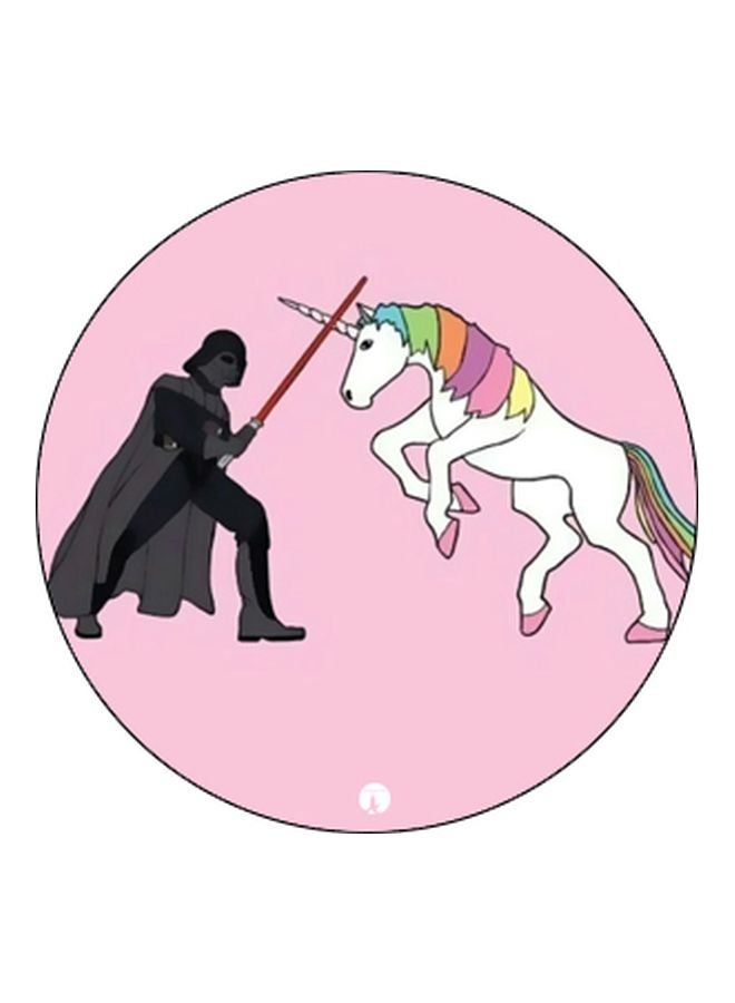 BP Cartoon Printed Pop Socket Phone Holder Pink/White/Black - Image 2