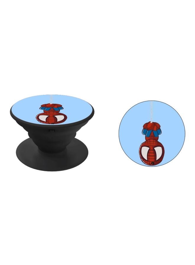 BP Spider Man Printed Pop Socket Phone Holder Black/Blue/Red - Image 2