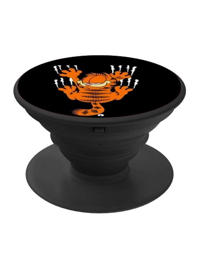 BP Garfield Printed Pop Socket Phone Holder Orange/White/Black - Image 1