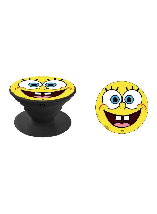 BP SpongeBob SquarePants Printed Pop Socket Phone Holder Yellow/White/Black - Image 2