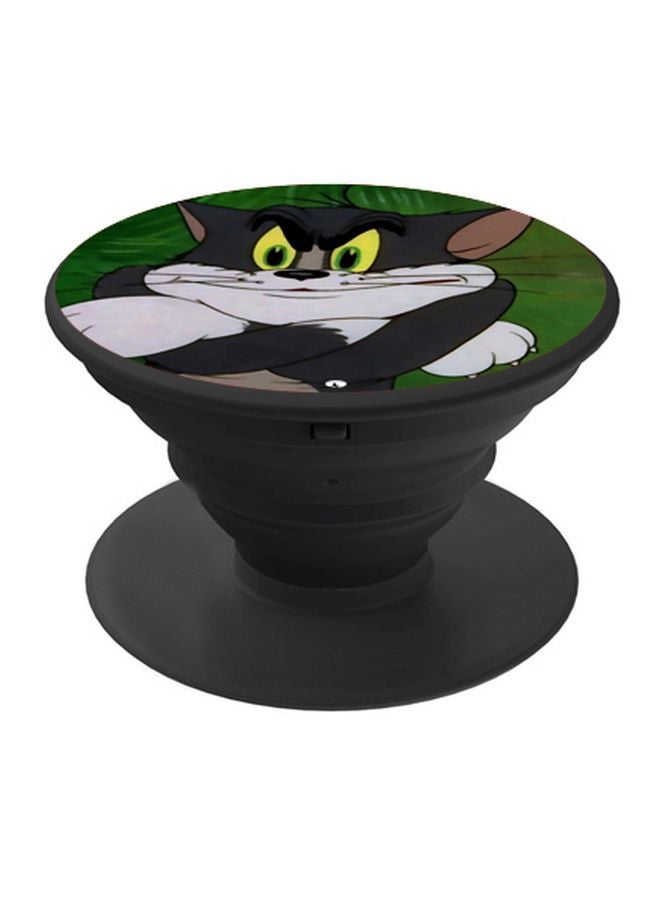 BP Tom Printed Pop Socket Phone Holder Green/Grey/Black - Image 1