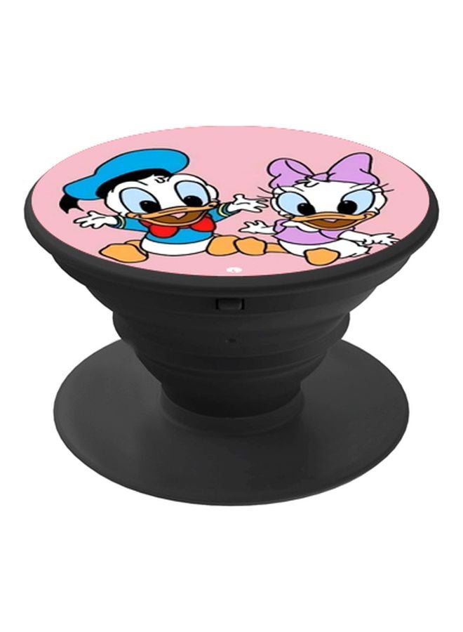 BP Mickey And Minnie Mouse Printed Pop Socket Phone Holder Black/Pink/Blue - Image 1