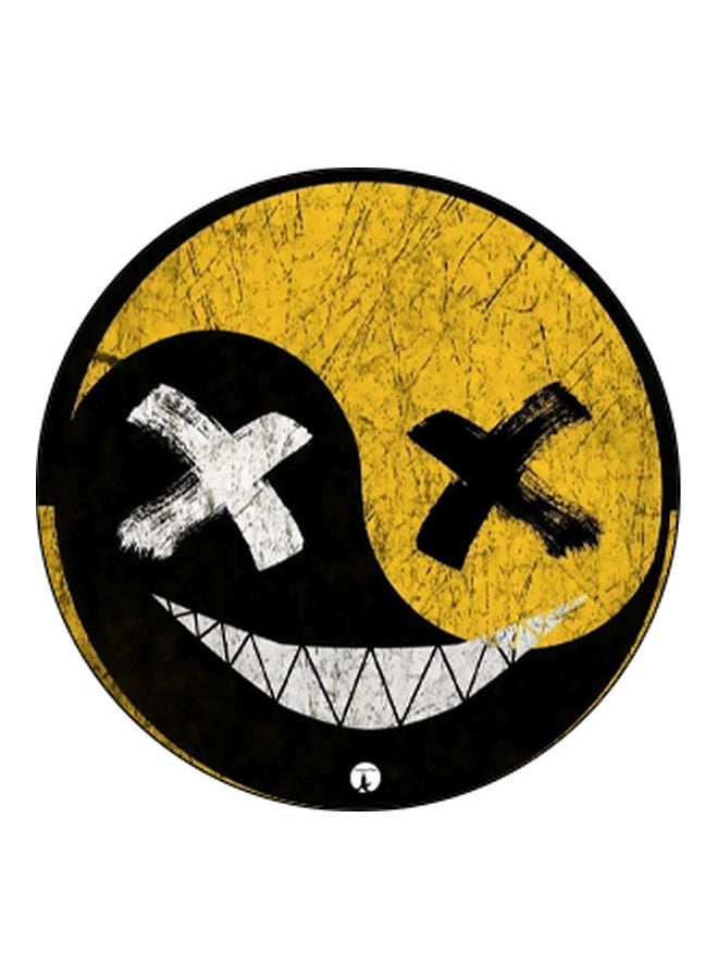 BP Cartoon Printed Pop Socket Phone Holder Yellow/Grey/Black - Image 2