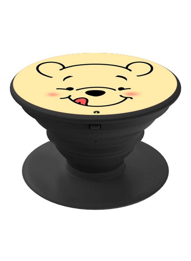 BP Winnie The Pooh Printed Pop Socket Phone Holder Beige/Pink/Black - Image 1