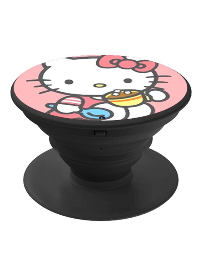 BP Hello Kitty Printed Pop Socket Phone Holder Pink/White/Black - Image 1