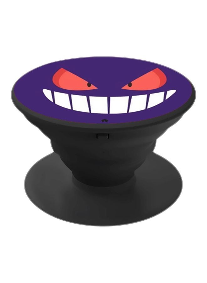 BP Pokemon Printed Pop Socket Phone Holder Purple/White/Black - Image 1