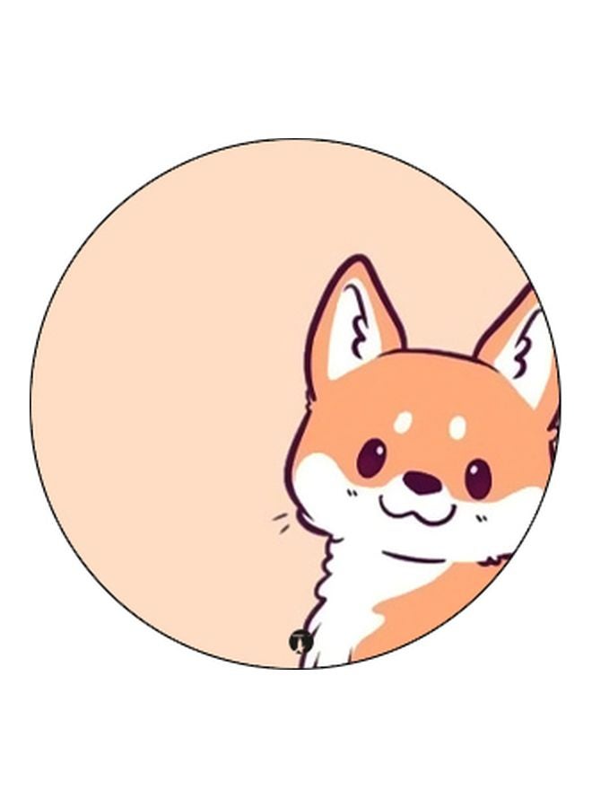 BP Cartoon Printed Pop Socket Phone Holder Beige/White/Black - Image 2