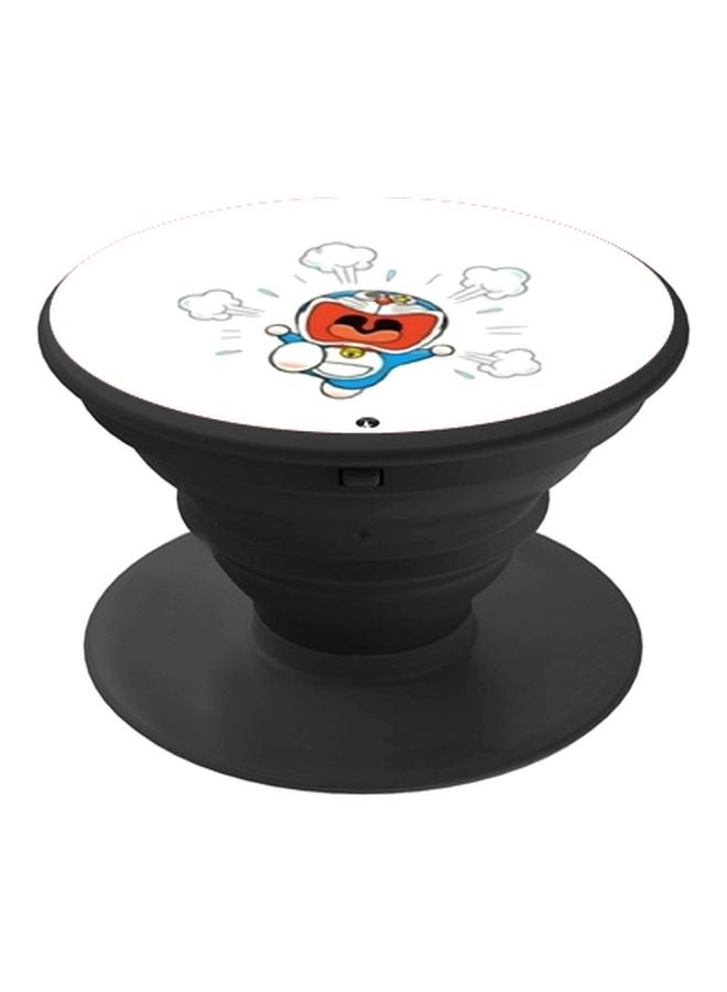 بي بي حامل هاتف بوب سوكيت بطبعة من مسلسل "Doraemon" أبيض/أزرق/أسود/أصفر - Image 1