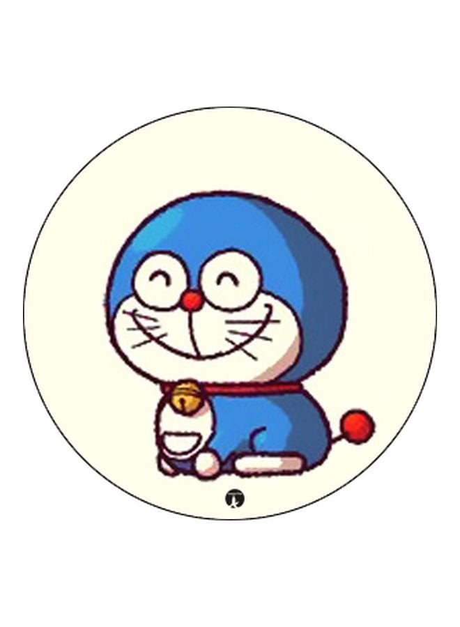 BP Doraemon Printed Pop Socket Phone Holder White/Blue/Black - Image 2