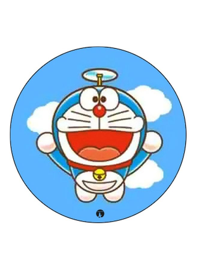 BP Doraemon Printed Pop Socket Phone Holder Blue/White/Black - Image 2