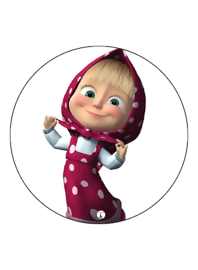 BP Cartoon Printed Pop Socket Phone Holder White/Red/Black - Image 2