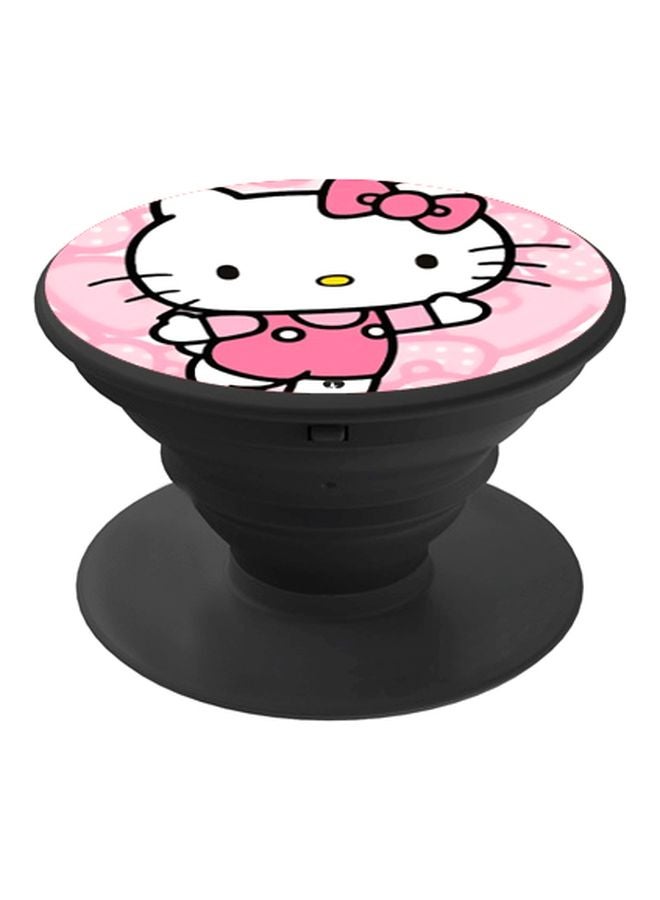 BP Hello Kitty Printed Pop Socket Phone Holder Pink/White/Black - Image 1