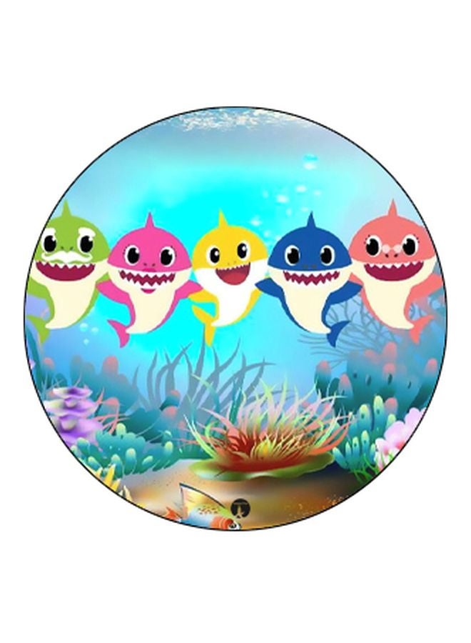 BP Cartoon Printed Pop Socket Phone Holder Blue/Pink/Green - Image 2