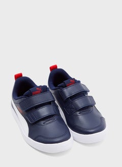 Kids Courtflex V2 Slip-Ons Navy - v1602515114/N41095223V_3