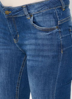 Mid Wash Skinny Jeans Blue - v1602515287/N41129929V_3