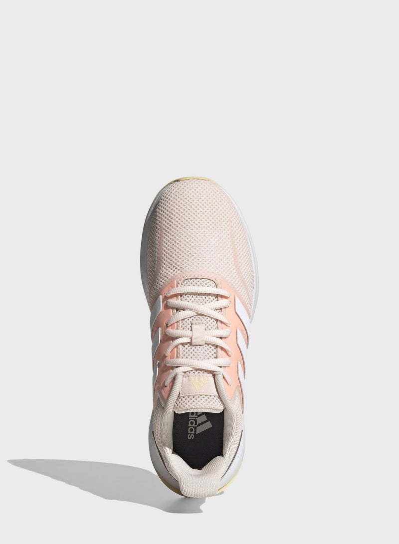 Adidas Run falcon Classic Sports Shoes Pink Tint/Cloud White/Light Flash Orange  - Image 4