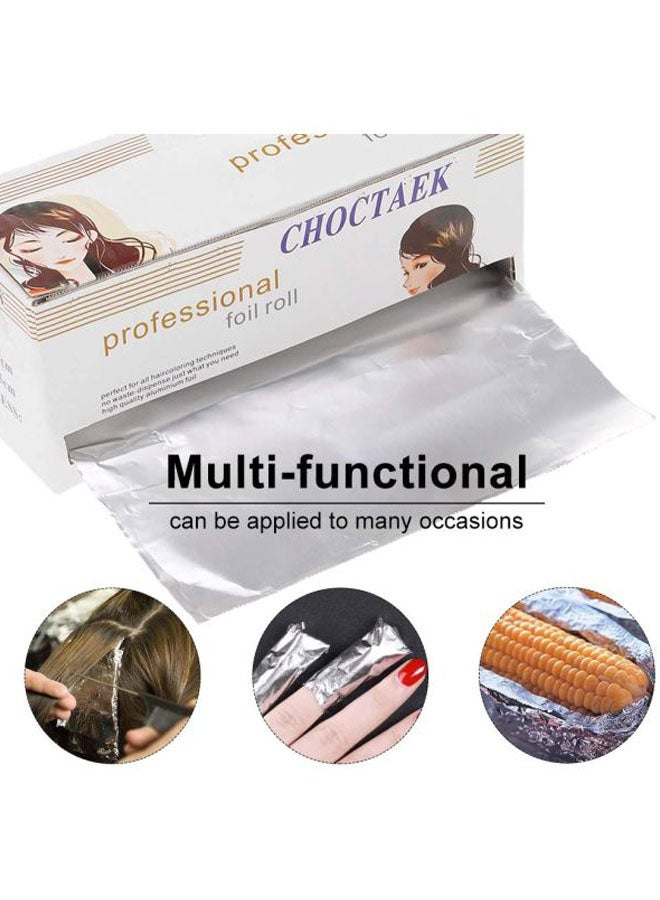 ANSELF Professional Foil Roll Silver 1250 x 15cm - Image 4