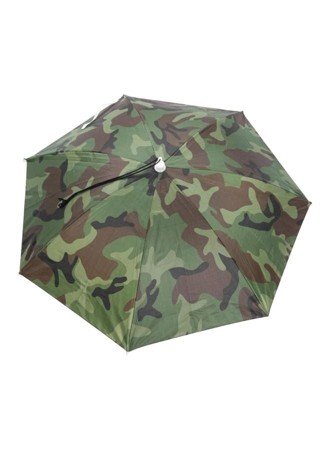 XiuWoo - Portable Umbrella Hat With Elastic Band 25.2inch - Image 1