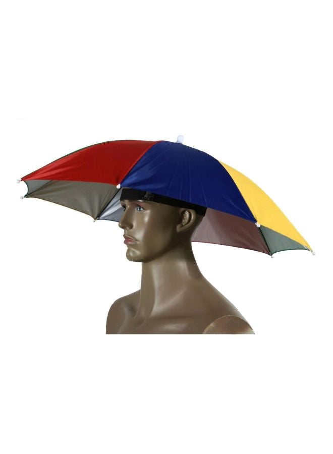 XiuWoo Portable Umbrella Hat With Elastic Band 65cm  - Image 2