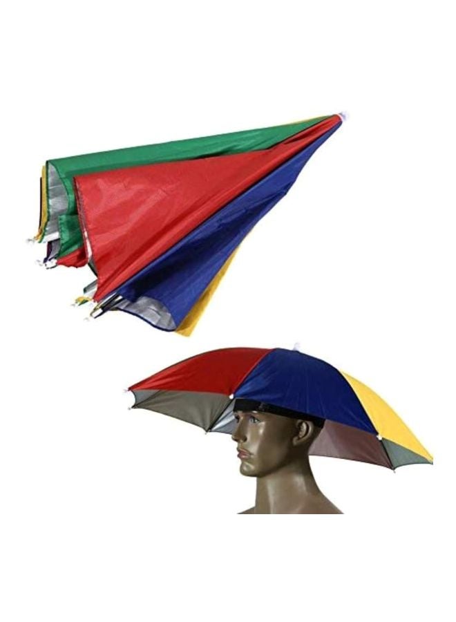 XiuWoo Portable Umbrella Hat With Elastic Band 65cm  - Image 4