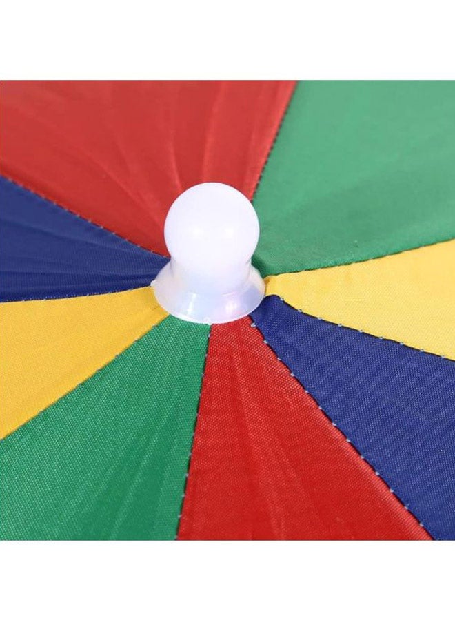 XiuWoo Portable Umbrella Hat With Elastic Band 65cm  - Image 5