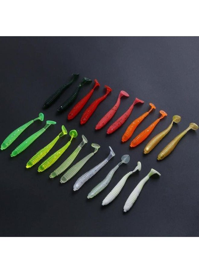 XiuWoo - Pair Of 10 Soft Sea Silkworm Artificial Baits 13.5cm - Image 1