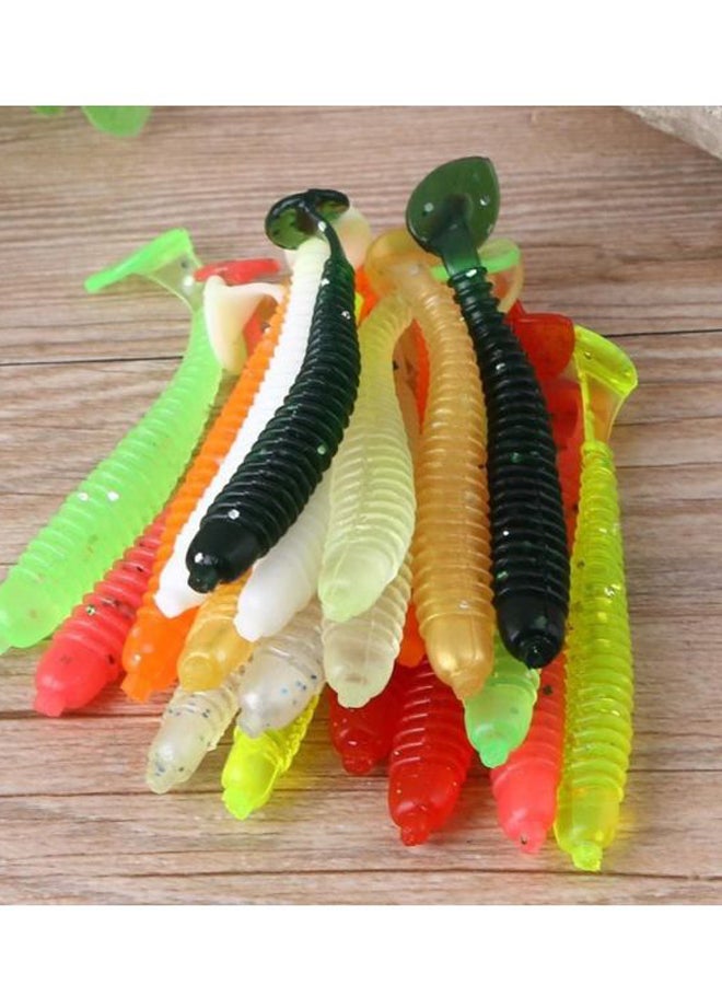 XiuWoo - Pair Of 10 Soft Sea Silkworm Artificial Baits 13.5cm - Image 1
