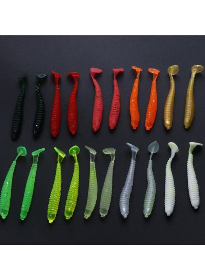 XiuWoo - Pair Of 10 Soft Sea Silkworm Artificial Baits 13.5cm - Image 1