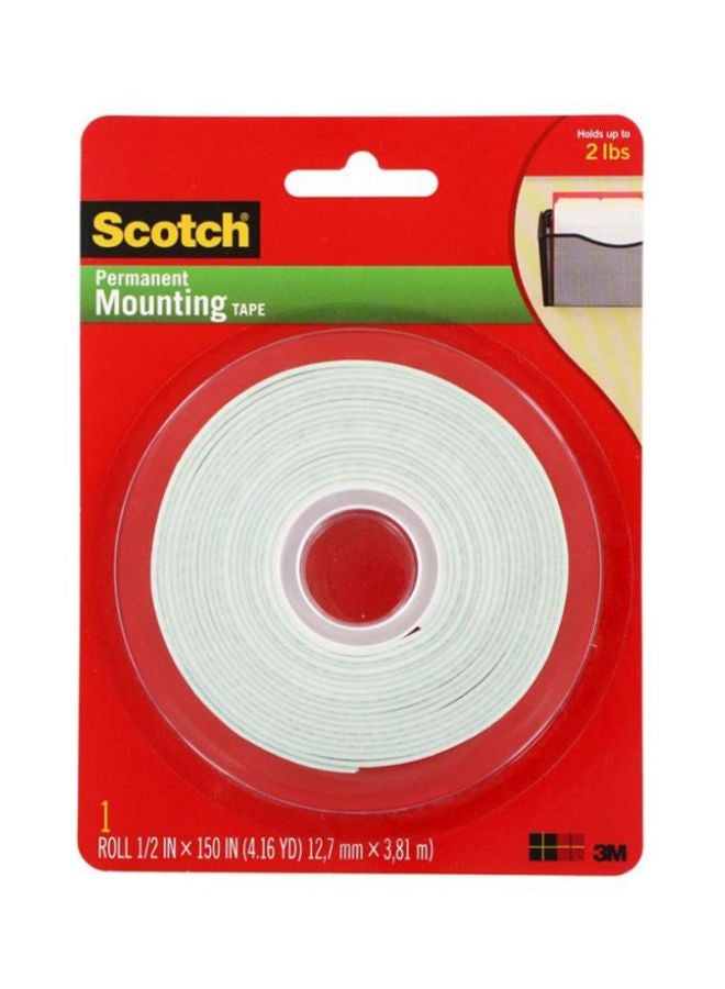 سكوتش Scotch شريط تركيب لاصق أبيض  - Image 2