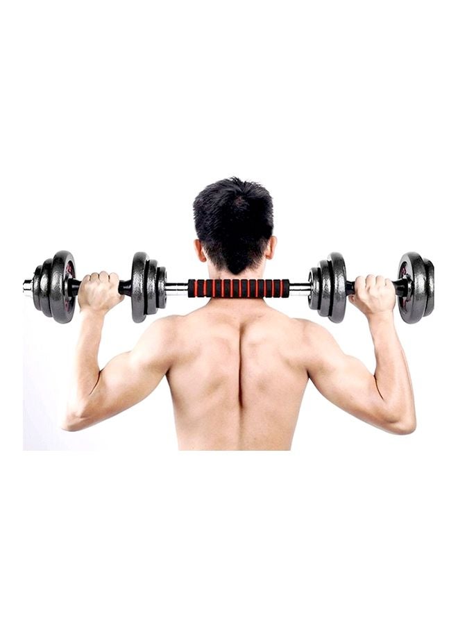 Rock Pow Adjustable Cast Iron Dumbbell Set 20kg  - Image 3