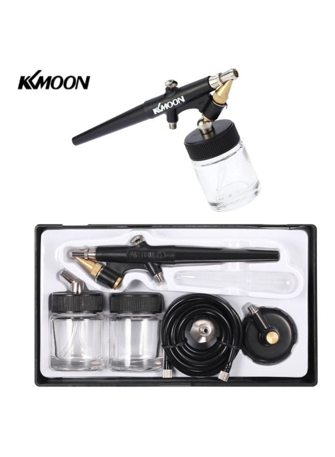 KKmoon Atomizing Siphon Feed Airbrush Black/Clear  - Image 4