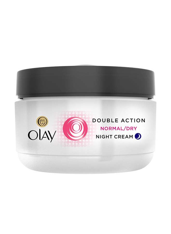 Olay Double Action Night Cream For Normal/Dry Skin 50ml  - Image 1
