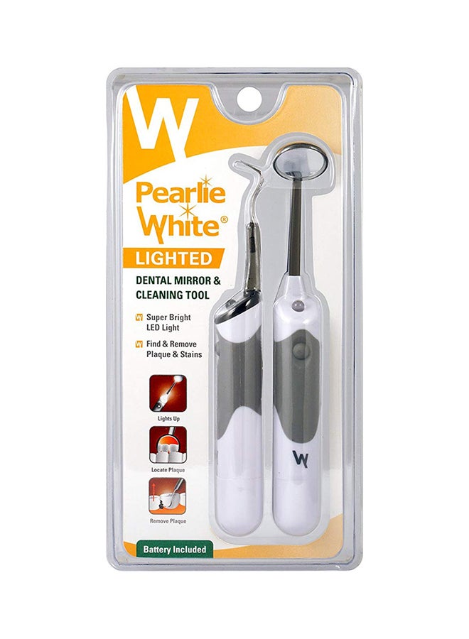 Pearlie White Dental Mirror And Cleaning Tool - Image 1