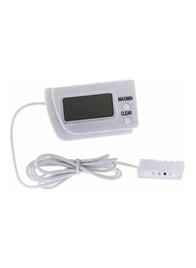ANSELF Digital Temperature And Humidity Pet Thermometer White - Image 1