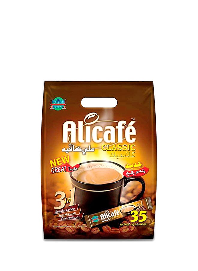 قهوة كلاسيك 3 في 1، 35 كيس