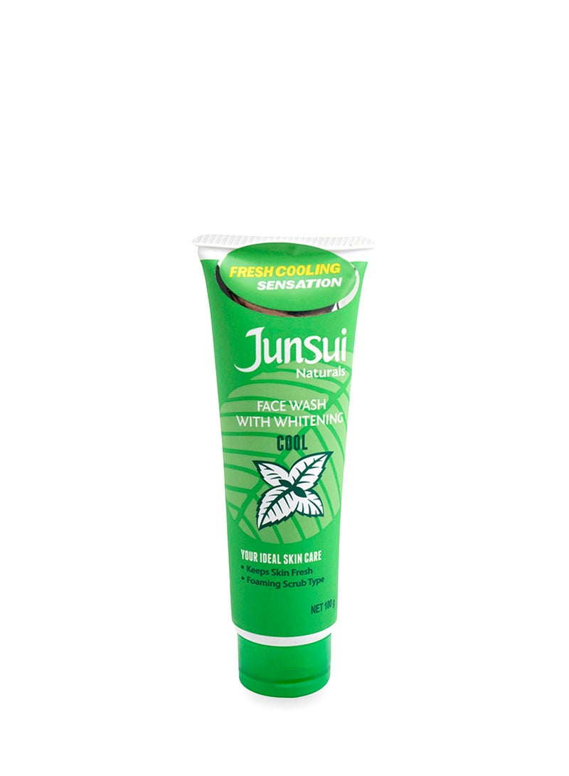 Junsui - Natural Whitening Cool Face Wash 100grams - Image 1