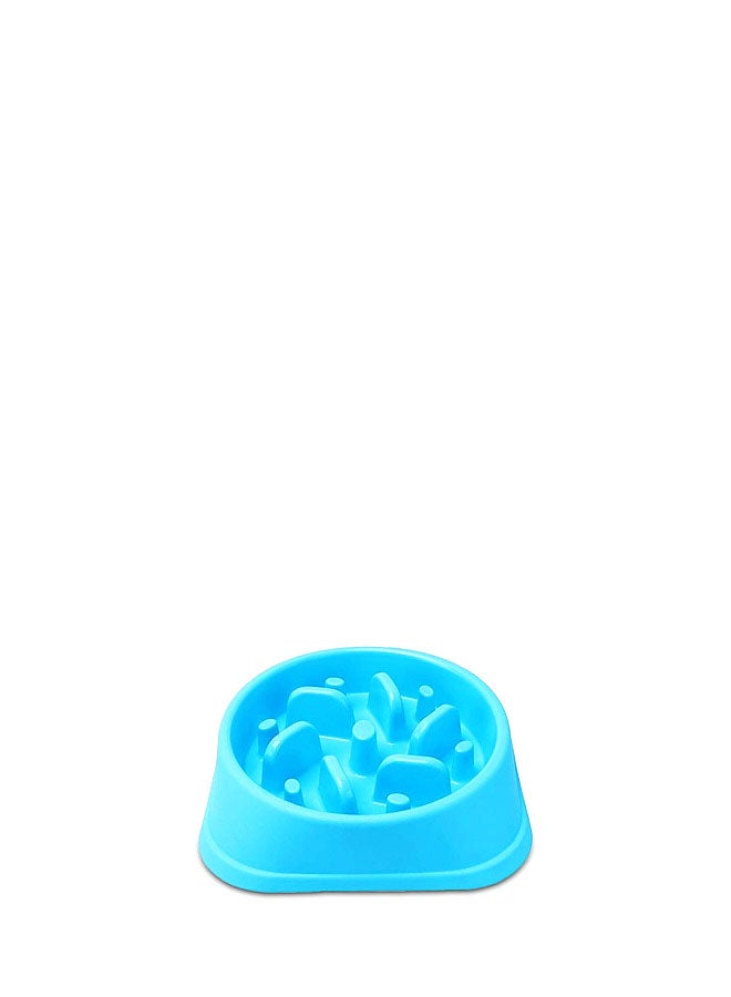 Slow Feeder Bloat Pet Bowl Blue 20centimeter - Image 1