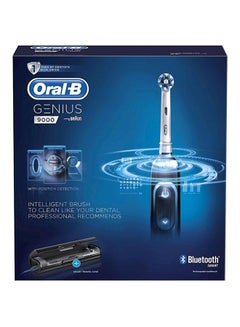 Genius 9000 Electric Rechargeable Toothbrush White/Black