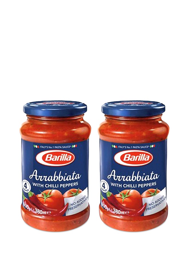 Barilla - Arrabbiata Sauce With Chilli Peppersaa 400grams Pack of 2 - Image 1