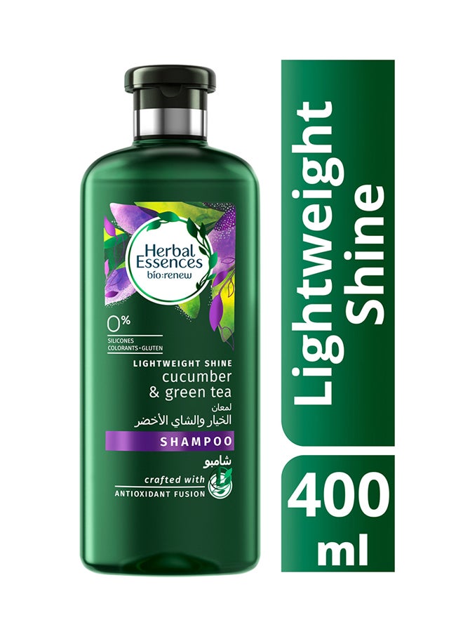Bio Renew Shine Cucumber And Green Tea Shampoo 400ml