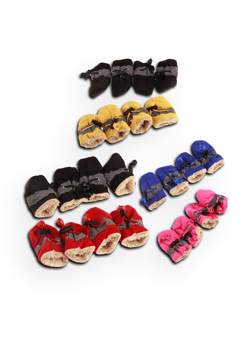 OUTAD Anti-Skid Soft-Soled Waterproof Prewalker Shoes Pink - Image 1