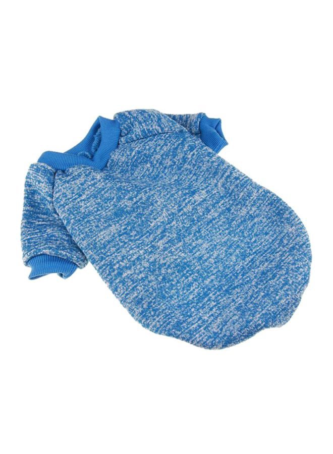 أوتاد سترة كاجوال مع غطاء للرأس أزرق M - Image 1