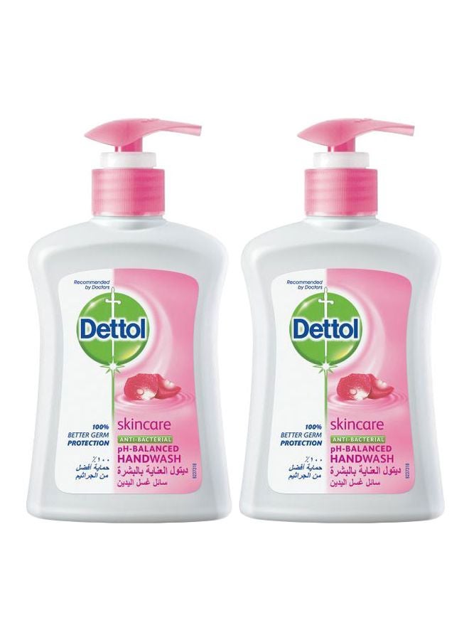 ديتول غسول لليدين للعناية بالبشرة مضاد للبكتيريا ومعادل لدرجة حموضة البشرة من قطعتين 2x200ملليلتر - Image 1