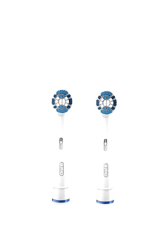 Oral-B 2-Piece Precision Clean Replacement Brush Head White