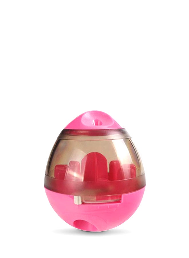 Generic Tumbler Drain Pet Food Ball Pink 