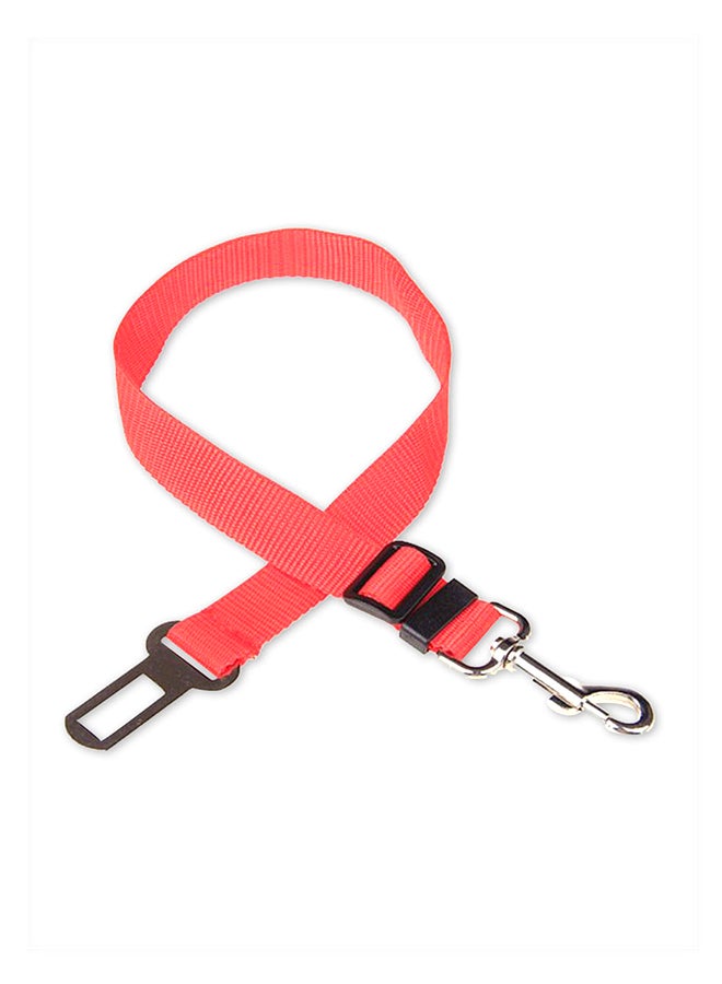 Generic Adjustable Seat Safety Belt Clip Red/Silver  - Image 1