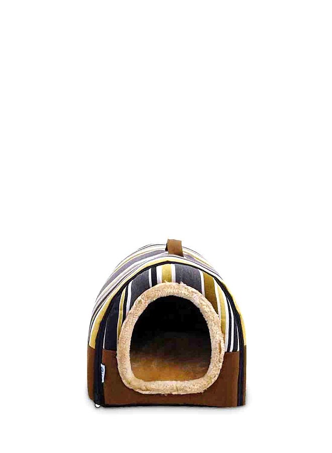 شاربدو كهف للحيوانات الأليفة من القماش متعدد الألوان 33 x 30سم - Image 1