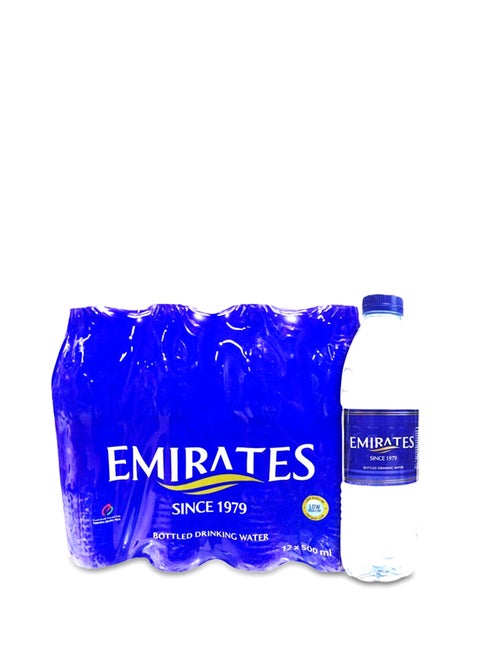 Drinking Water Bottle 500ml Pack of 12